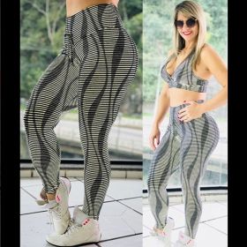 Style: HY500, Color: White-L, Size:  - Slim high waist sports leggings