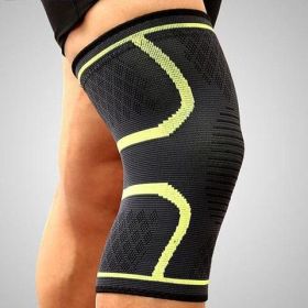 Color: Yellow 1Pc, Size: XL - Knee Support Anti Slip Breathable