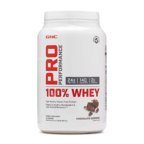 GNC Pro Performance 100% Whey Protein Powder - Chocolate Supreme, 25 Servings