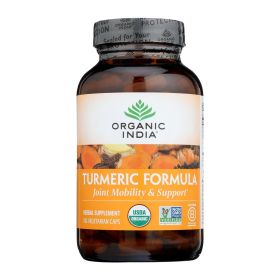 Organic India Usa Whole Herb Supplement, Tumeric - 1 Each - 180 Vcap