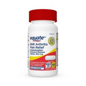 Equate Acetaminophen Extended-Release Tablets 650 mg Arthritis Pain;  100 Count