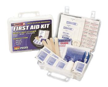 107 Piece First Aid Kit