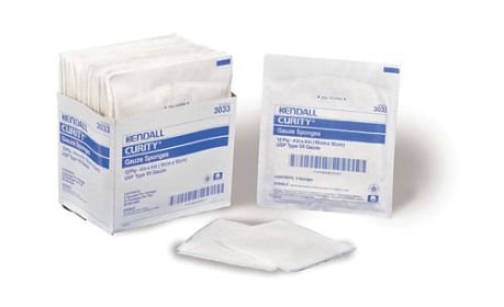 Curity Gauze Sponge 4x4 12ply Sterile Bx/50 (25-2's)