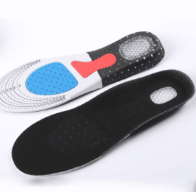 Thickened Sports Breathable Shock Absorption Insole (Style: S)